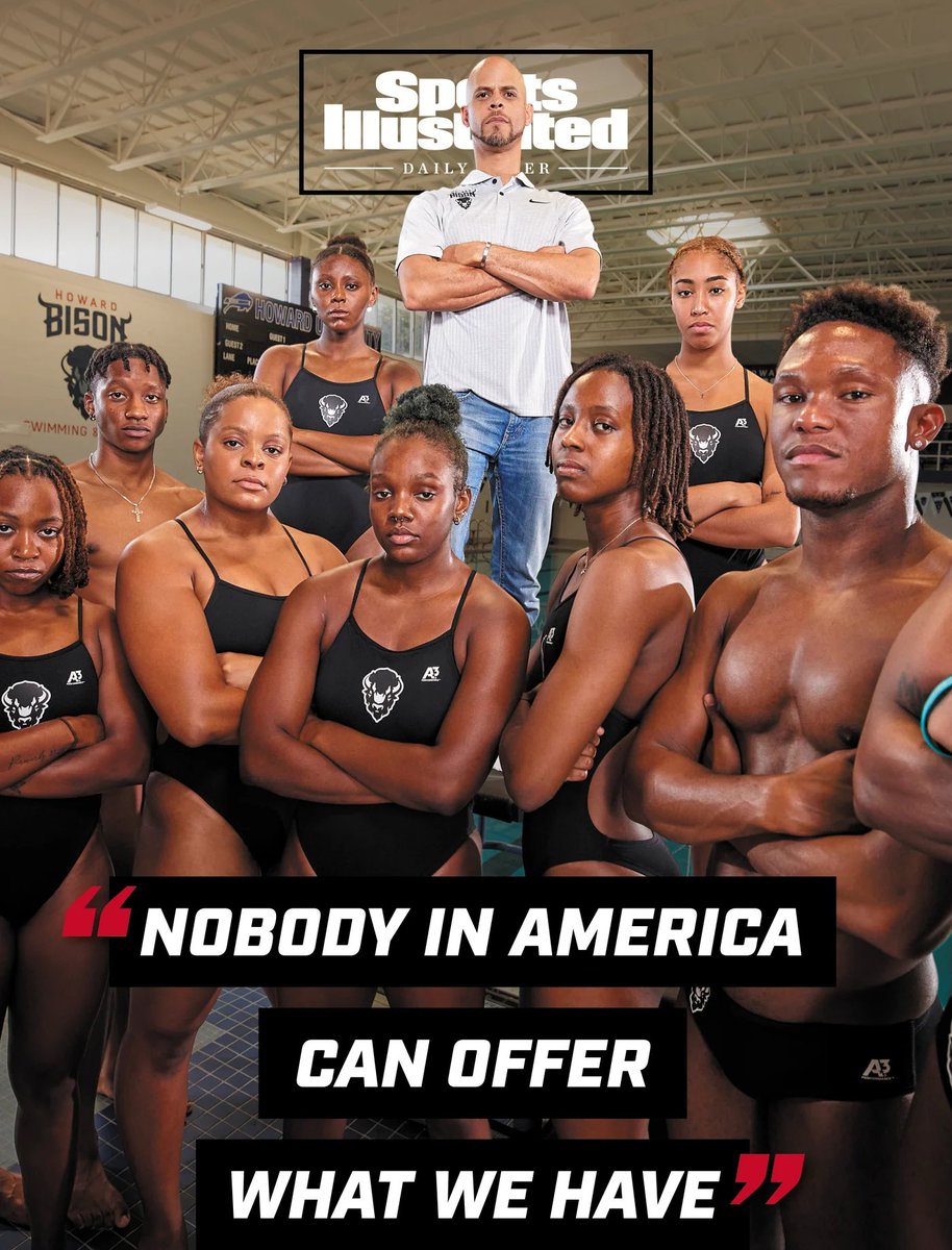 jtmediaready's tweet image. This statement is everything! So excited for the Bison and coach, a fellow alum @CoachNicAskew, who returned to HU to make a difference! 💙❤️
si.com/college/2023/0…
@HUSwimming  #HUYouKnow