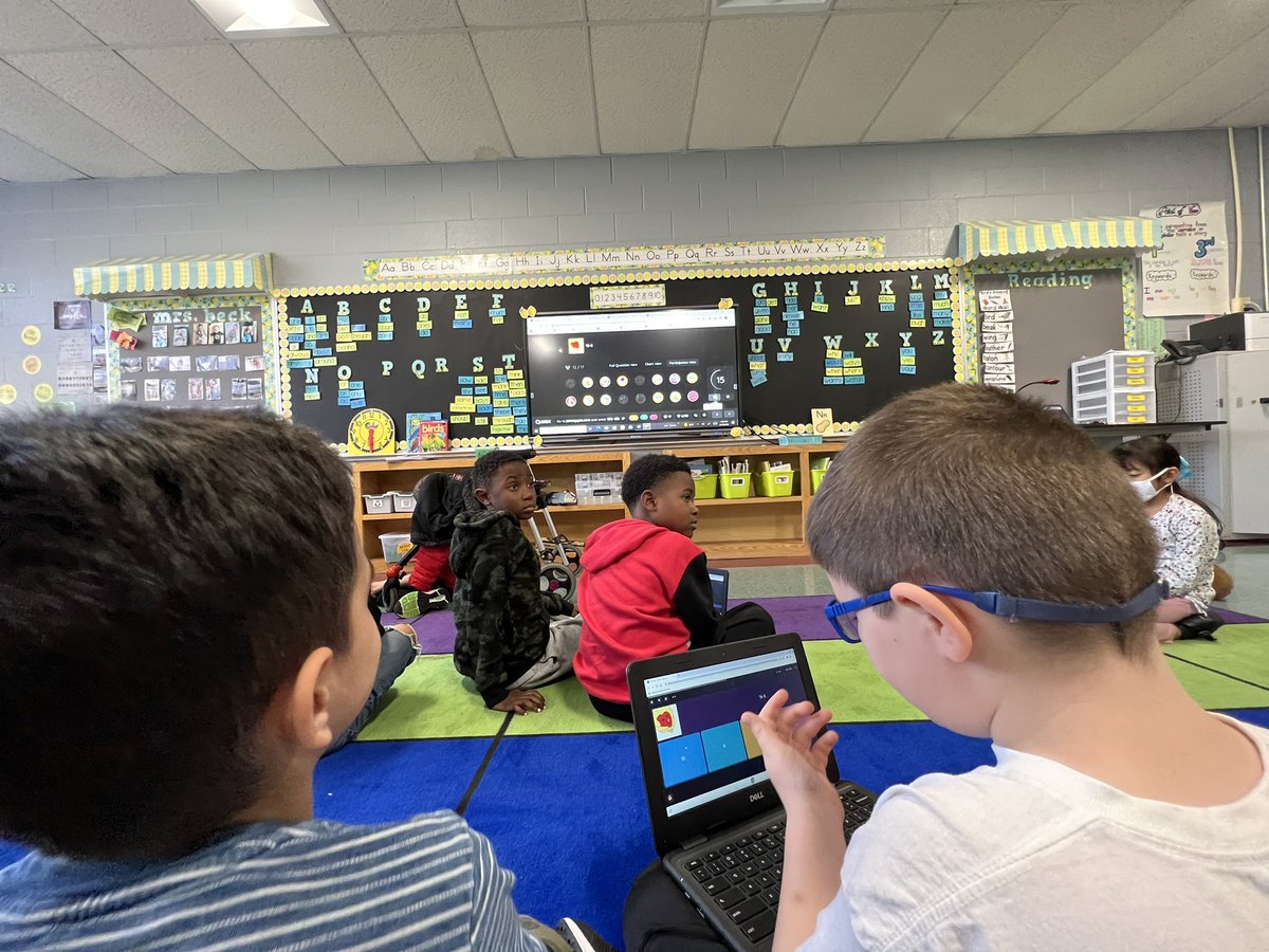 Mr. Cheeves, 💻Coach (@trentcheeves) on Twitter photo Informal assessment with <a href="/quizizz/">Quizizz (now Wayground)</a> in #1stgrade! Class partners working together to check their math skills in @Becks1stGrade & <a href="/owensjacey/">Jacey</a> classes 🧮 🧐 💻 #edtech #nevertooyoung #gochiefs!
<a href="/MCScommunicates/">Murfreesboro City Schools</a> <a href="/blackfoxelem/">Black Fox Elementary</a> <a href="/micky_brooks/">Tech Coach, MCS</a> <a href="/CindyCliche1/">Cindy Cliche</a> <a href="/sheriarnette/">sheri arnette</a> <a href="/treyduke/">Trey Duke, Ed.D.</a> Informal assessment with <a href="/quizizz/">Quizizz (now Wayground)</a> in #1stgrade! Class partners working together to check their math skills in @Becks1stGrade & <a href="/owensjacey/">Jacey</a> classes 🧮 🧐 💻 #edtech #nevertooyoung #gochiefs!
<a href="/MCScommunicates/">Murfreesboro City Schools</a> <a href="/blackfoxelem/">Black Fox Elementary</a> <a href="/micky_brooks/">Tech Coach, MCS</a> <a href="/CindyCliche1/">Cindy Cliche</a> <a href="/sheriarnette/">sheri arnette</a> <a href="/treyduke/">Trey Duke, Ed.D.</a>