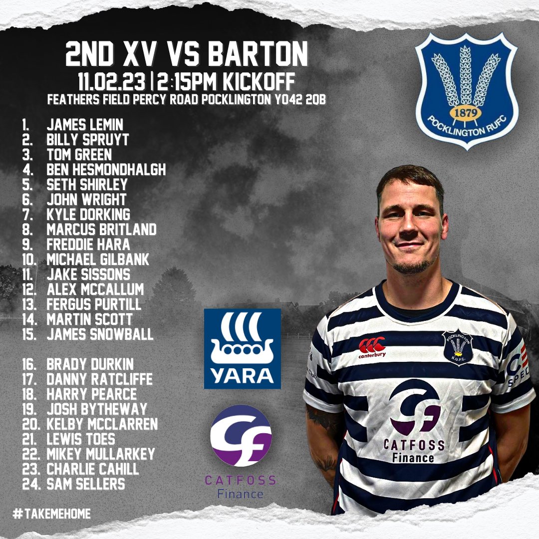 PocklingtonRUFC's tweet photo. 🚨Squad Announcements🚨
The First team welcome Bridlington. The Colts are playing a curtain raiser 10 a side game before hand.
The Seconds host Barton in their first game in a month. Whilst the Thirds play Scunthorpe.
Good luck to all those involved.
#prufc #takemehome https://t.co/jQhh6oHMaF
