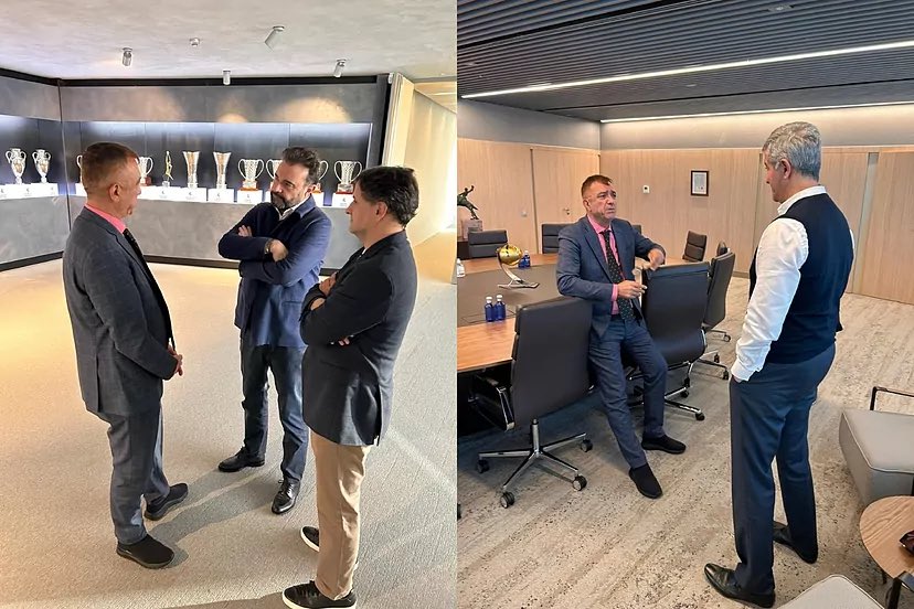 theMadridZone's tweet photo. 🇹🇷 Real Madrid has sent 20,042 clothing items as earthquake relief to Turkey. RM’s CEO José Ángel Sánchez met Turkish agent Bayram Tutumlu, who is leading the initiatives. @marca #rmalive https://t.co/Gbszot8oM3