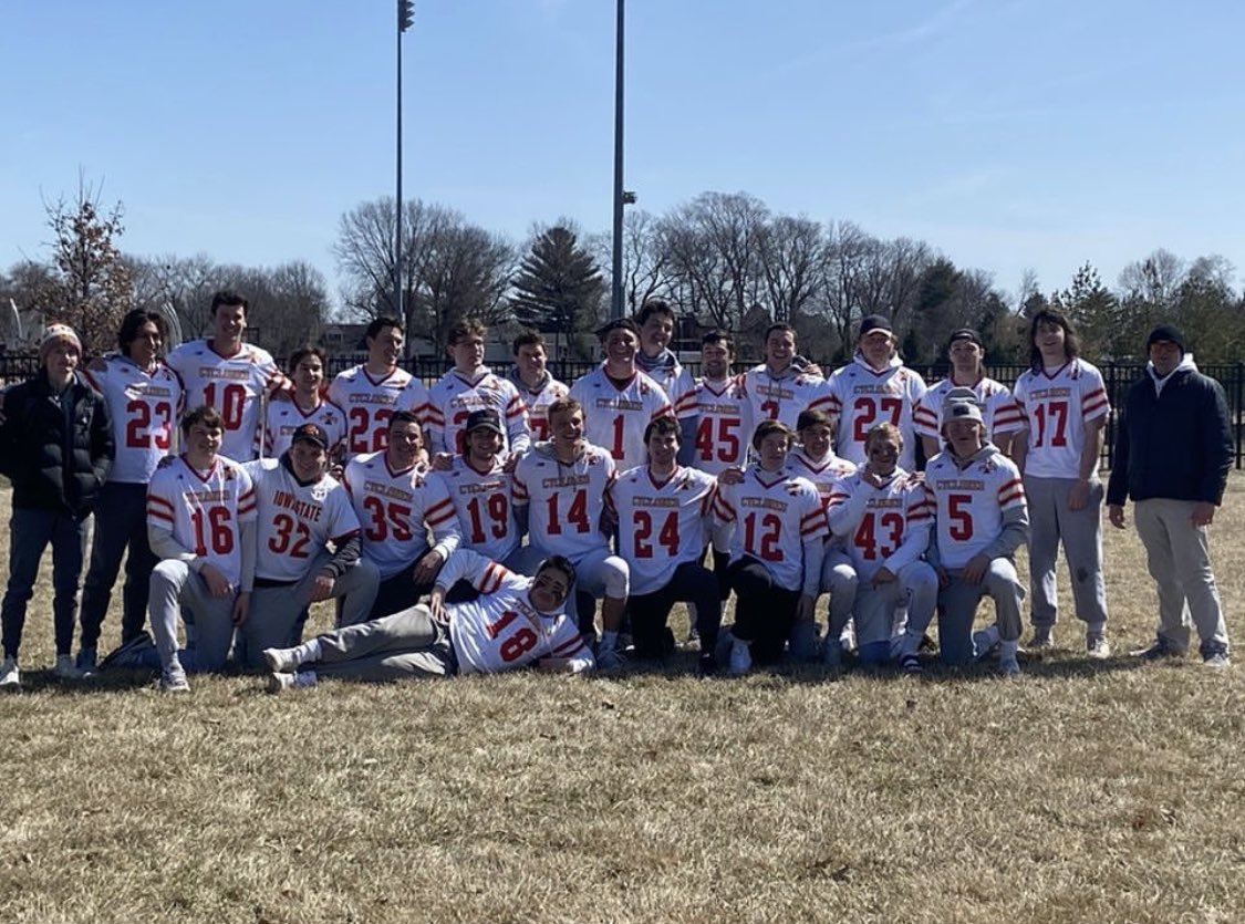 VarsityLacrosse's tweet image. Iowa State drove to Colorado for games this fall and parked the school owned vans they took at a legal weed dispensary and ate at a restaurant nearby. They never went into the dispensary. A third party took a picture and posted it. ISU saw the post won’t rent vans to the team now