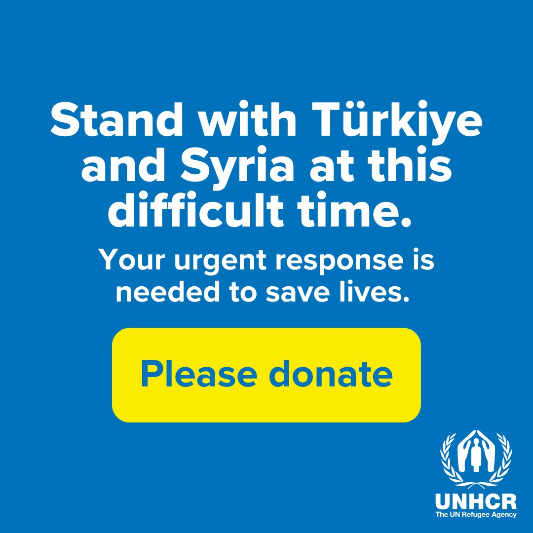 Refugees tweet picture