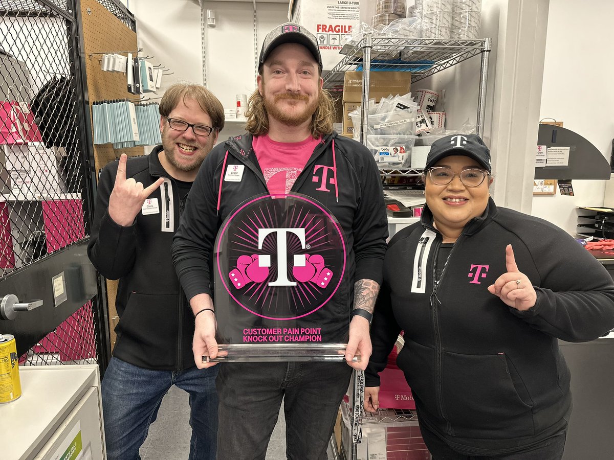 Coon Rapids MN SMRA Rockstars! We got bestowed this wonderful trophy from <a href="/LuisaSeverson/">Luisa Severson</a> for 44 perfect resolution surveys!! Thank you for the recognition of the hard work from the CR Team! <a href="/JohnLoughren/">John Loughren</a> <a href="/w_t_denk/">Will Denk</a>