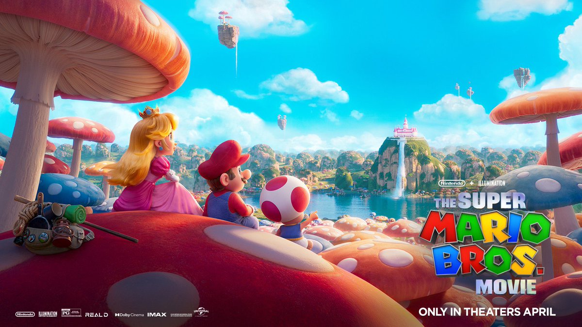 DiscussingFilm's tweet photo. New look at ‘THE SUPER MARIO BROS MOVIE’. https://t.co/fxXtziT3Am