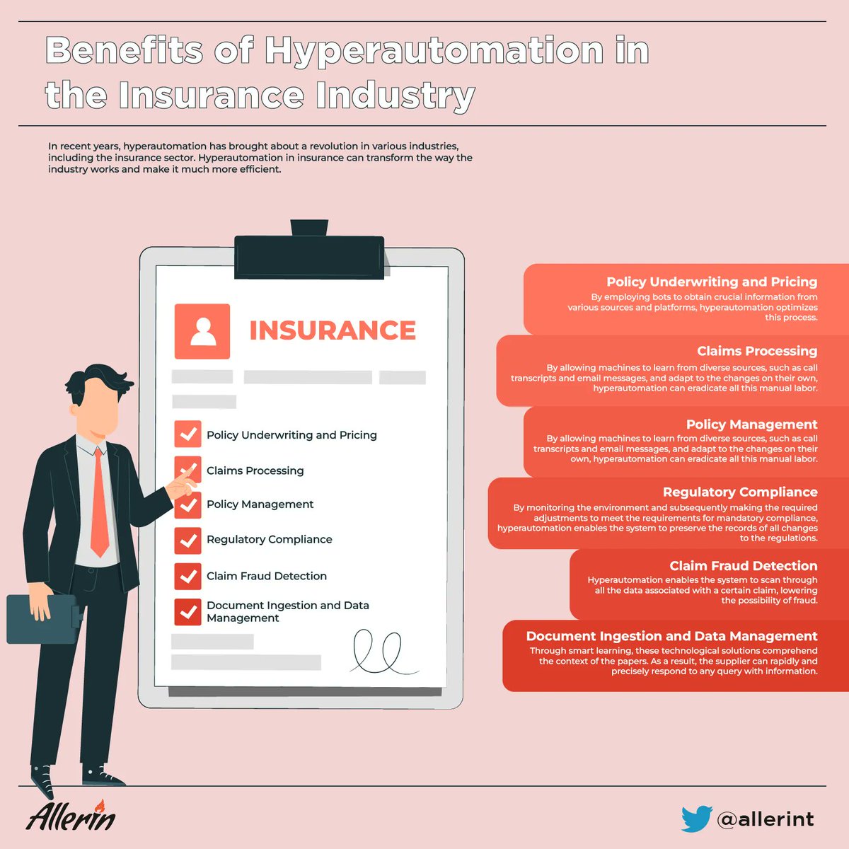 6 Ways #Hyperautomation Can Improve the Insurance Industry buff.ly/3k0eDG6