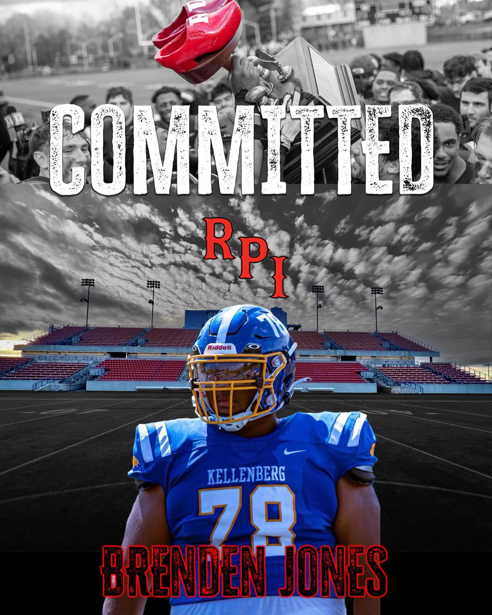 Brenden Jones (@brendenjones78) on Twitter photo After a great amount of thought and great conversations, I will continuing my academic and athletic career at Rensselaer Polytechnic Institute. Thank you to everyone who got me to this point.❤️🖤❤️
<a href="/CoachBarbieri/">Rob Barbieri</a> <a href="/CoachJDittman58/">Jeff Dittman</a> <a href="/CoachKosanovich/">Eli Kosanovich</a> <a href="/CoachMeisse/">Coach_Meisse</a> <a href="/CoachRI/">Ralph Isernia</a> After a great amount of thought and great conversations, I will continuing my academic and athletic career at Rensselaer Polytechnic Institute. Thank you to everyone who got me to this point.❤️🖤❤️
<a href="/CoachBarbieri/">Rob Barbieri</a> <a href="/CoachJDittman58/">Jeff Dittman</a> <a href="/CoachKosanovich/">Eli Kosanovich</a> <a href="/CoachMeisse/">Coach_Meisse</a> <a href="/CoachRI/">Ralph Isernia</a>