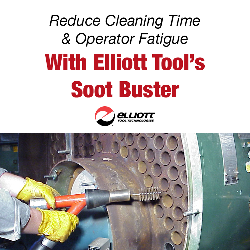 elliott_tool's tweet photo. Weighing only 3 lbs, Elliott's Soot Buster is a fast and easy way to clean Firetube Boilers.

Read about how Neath Port Talbot cut their maintenance time and costs by more than half with the Soot Buster: (https://t.co/XG4SpnadM6) or contact your local support with any questions! https://t.co/NezDuOjM3T