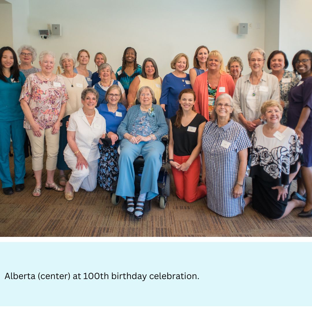 Former Dental Hygiene Program Director, Alberta Beat Dolan passed away at the age of 103. The Adams School of Dentistry sends our sincerest condolences to Alberta’s family and friends during this difficult time.

Read more about her on our Instagram/Facebook page!