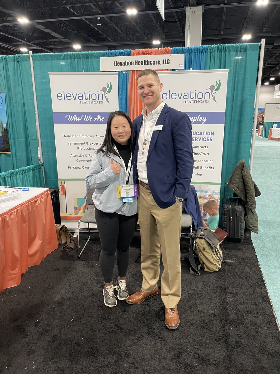 We love running into happy employees at #NASP2023! It was great to see you, Bella!

Wonderful trip out to Denver this week. We’ll see you guys next year in New Orleans!
#WeAreHiring #schoolbased #employment #therapy #NASP #SpecialEducation #schoolpsychologist #schoolpsych #Denver