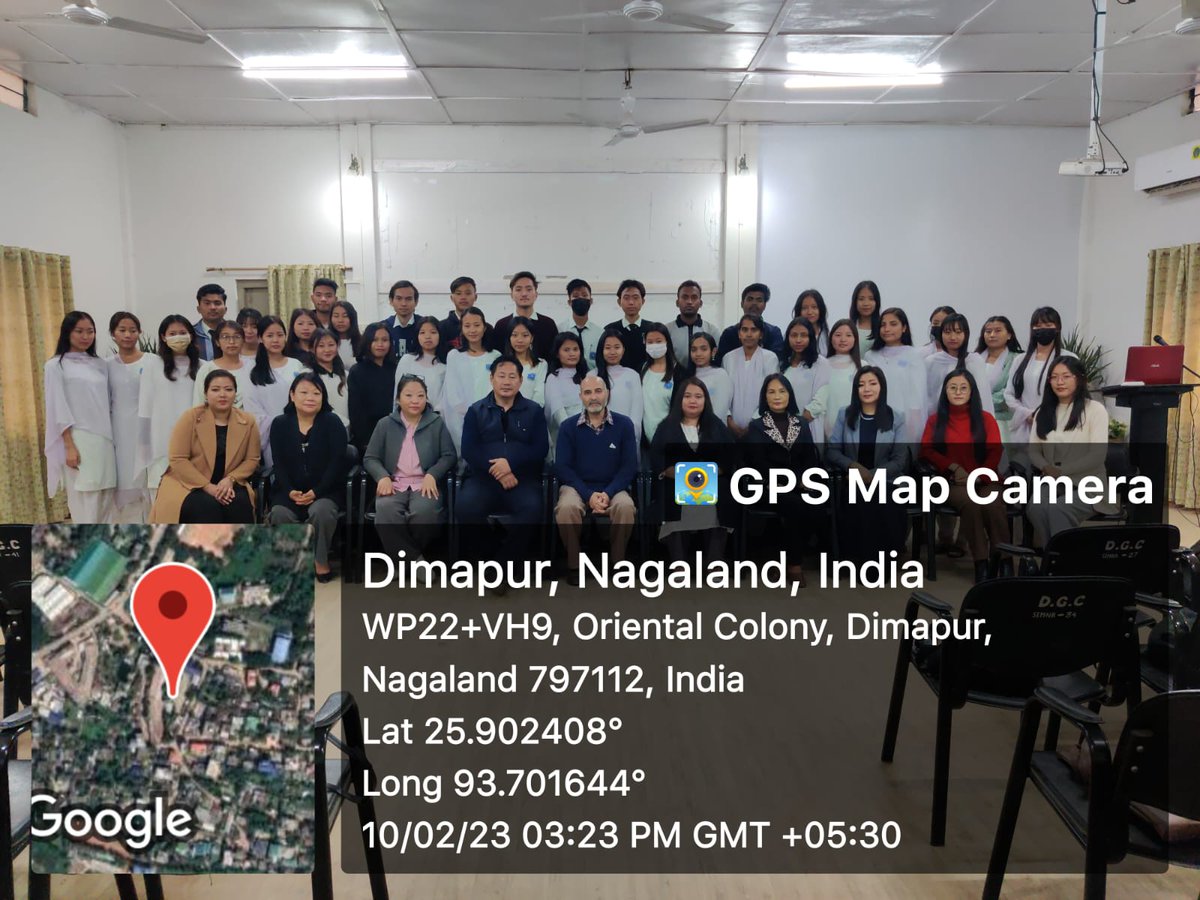 DimapurCollege's tweet photo. Valedictory function for 'Youth Employment programme' conducted by Tata Consultancy Services

@TCS 
@mydhenagaland https://t.co/Ytkxd2GWvx
