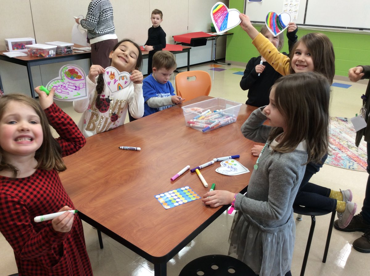 LkwdService's tweet photo. It's Love a Pet time! Lincoln's Kindergarten students decorated boxes to hold donations for The Lakewood Animal Shelter this week. @LkwdLincoln https://t.co/TcISv1IlaW