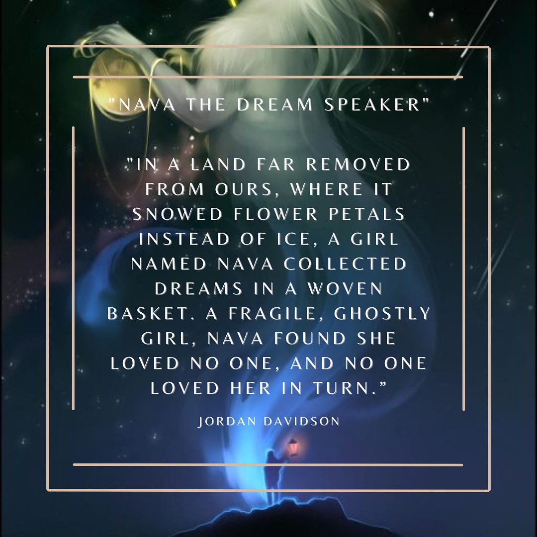 GingerbreadMag's tweet image. “Nava the Dream Speaker,” Jordan Davidson’s story, is accompanied by Alexandra Khitrova’s art in our final issue.