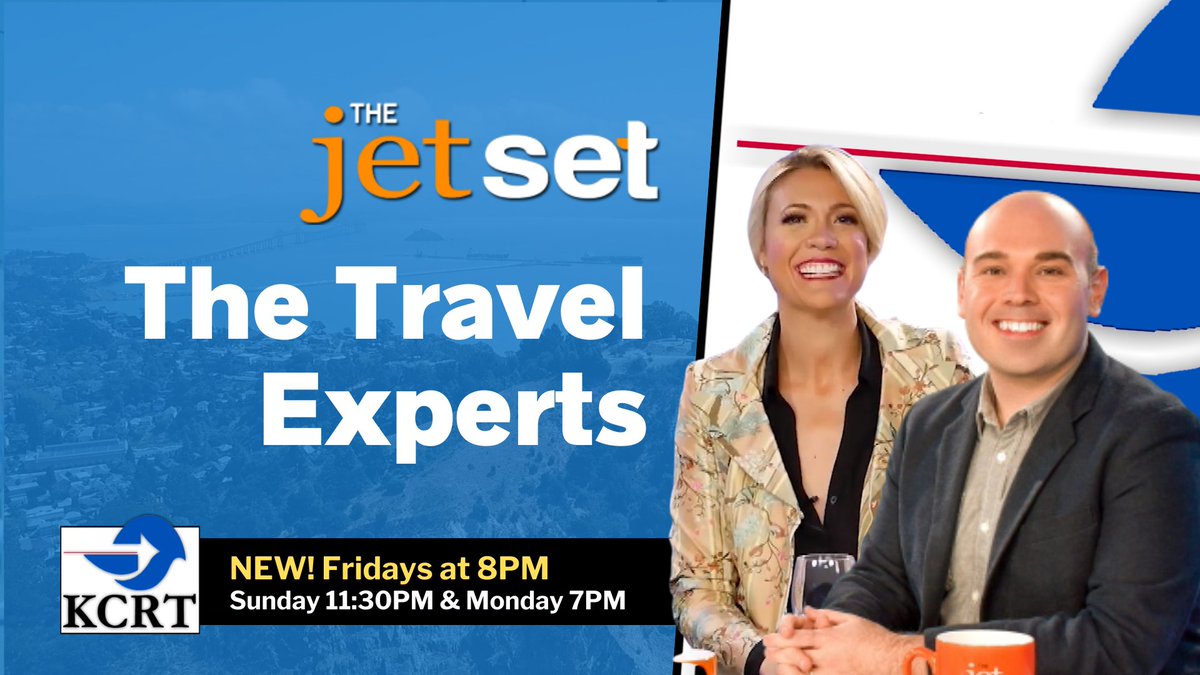 KCRTTelevision's tweet photo. Planning a trip? Join hosts Bobby Laurie and Nikki Noya for an all-new "Jet Set" Friday at 8PM on on KCRT-TV: Comcast (Ch. 28).

#TheJetSet #newepisode #KCRT #RichmondCA #Richmond #SanPablo #ElCerrito #Albany #BayArea #TVstation #xfinity https://t.co/eFCKCbokmt