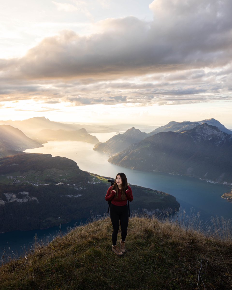 Lived out my dream by staying in a mountain hut in Switzerland. 

What if I told you this view was just steps away 😱.