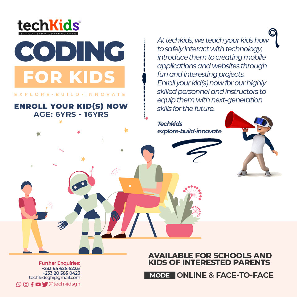 techkidsgh's tweet photo. @mygtvsports Connect with us, and let's journey with your kids into a world of technology as they explore, build, and innovate.

Learn more
https://t.co/MEpoGlpjuz https://t.co/89VuwnFNiw