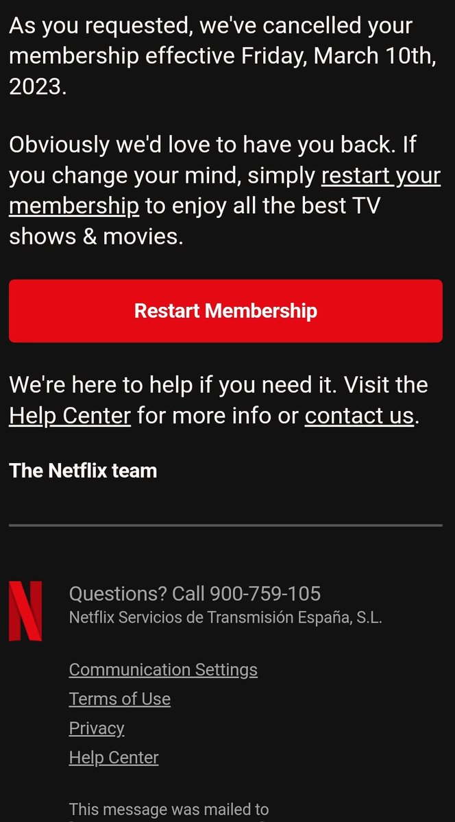 orpheusblack's tweet photo. Bye bye Netflix, hello @DisneyPlusES
#AdiosNetflix
#lodenetflix https://t.co/zo1biW29kb