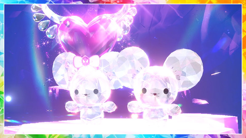 playpokemon's tweet photo. Celebrate Valentine's Day with the Couple Pokémon! Tandemaus will be appearing in Tera Raids across #PokemonScarletViolet, along with sweet rewards like Strawberries and Whipped Cream!

➡️https://t.co/PDhtpTOB5I https://t.co/158DO7uhAe