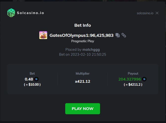 solcasino tweet picture