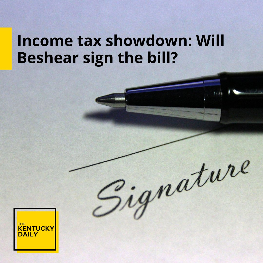 The Kentucky Daily on Twitter tax showdown Will Beshear sign
