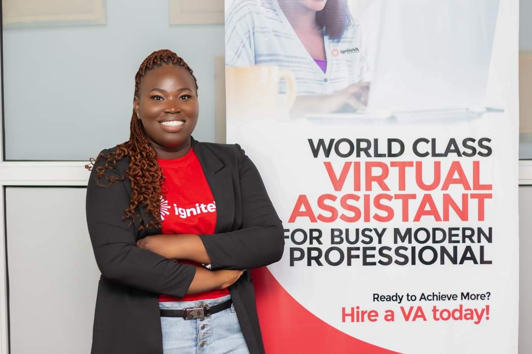 MmeyeneVictory's tweet image. The solution to your administrative headaches is just around the corner!

 Our Virtual Assistant agency @hireigniteva is launching soon and ready to tackle your to-do list

 💪 #VirtualAssistant #WorkloadRelief #LaunchUpdate