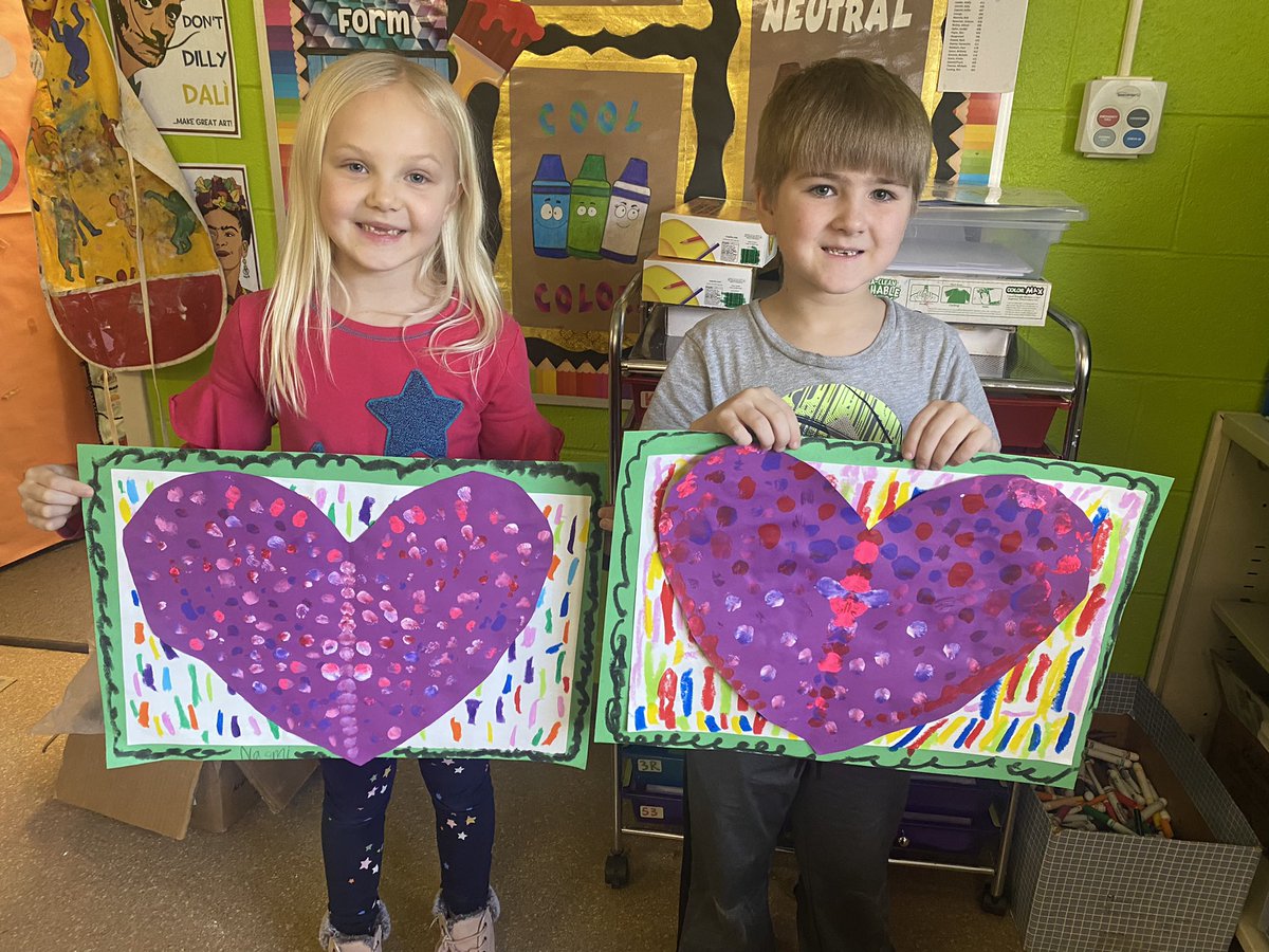 1st grade hearts 💜