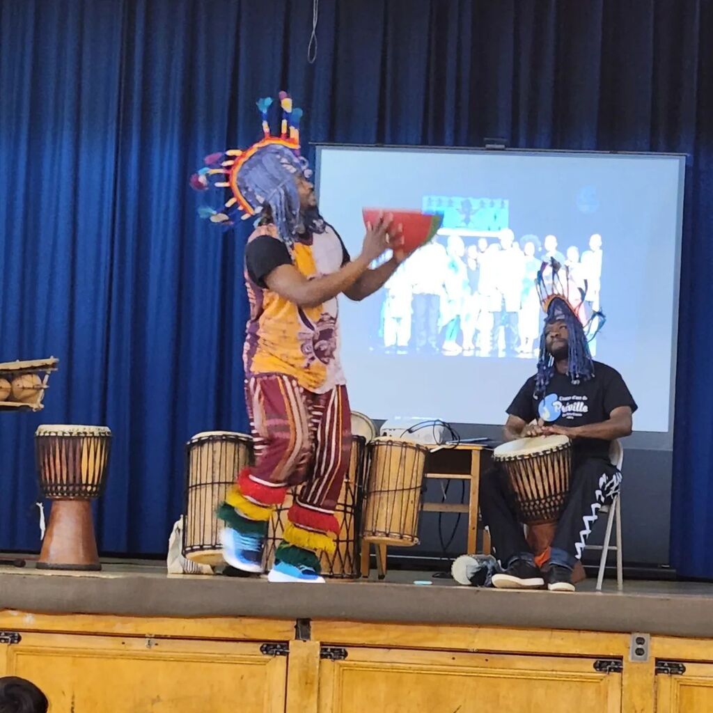 Parkdale was treated to an Amazing African Music and Dance presentation as part of our Black History Month program. The kids had sooo much fun! Stay tuned for some videos.