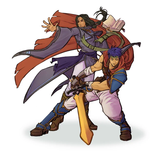 Ike and Soren stay winning#FireEmblem #ikesoren 