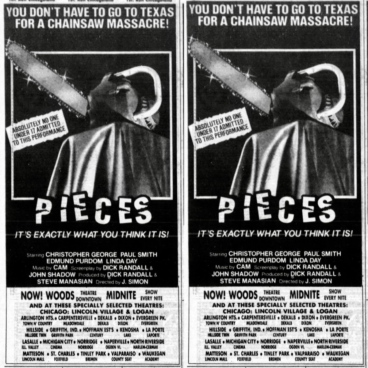 Windy City Double Feature Picture Show tweet media