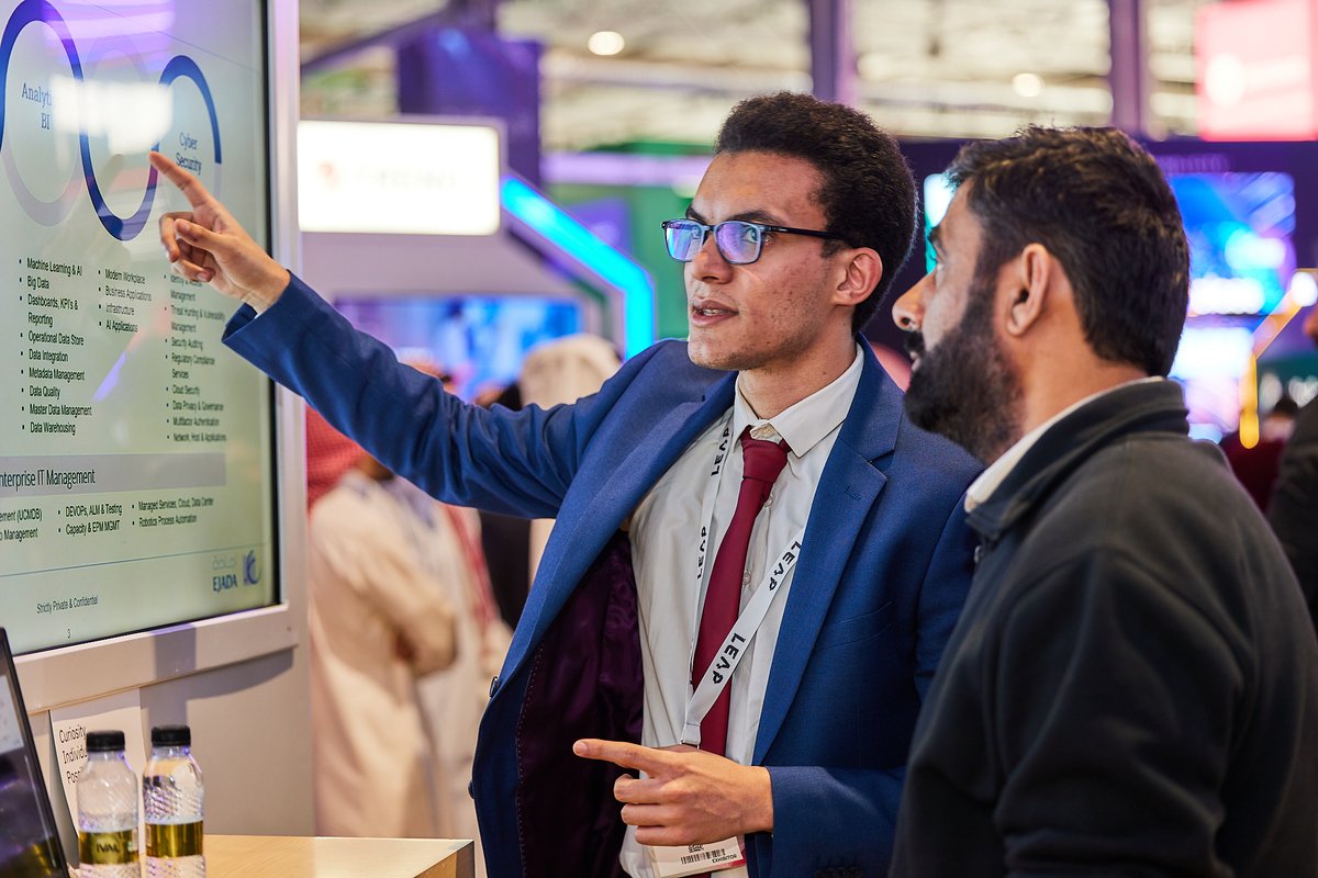 EJADA_SYSTEMS's tweet photo. We made our first presence at LEAP Saudi Arabia! Our experts presented our tech solutions and services portfolio, staying ahead of the game with the latest industry advancements. Join us in reliving the experience through our recap.
@LEAPandInnovate
#EJADASystems #LEAP23 #KSA https://t.co/G2NT3nwGD0