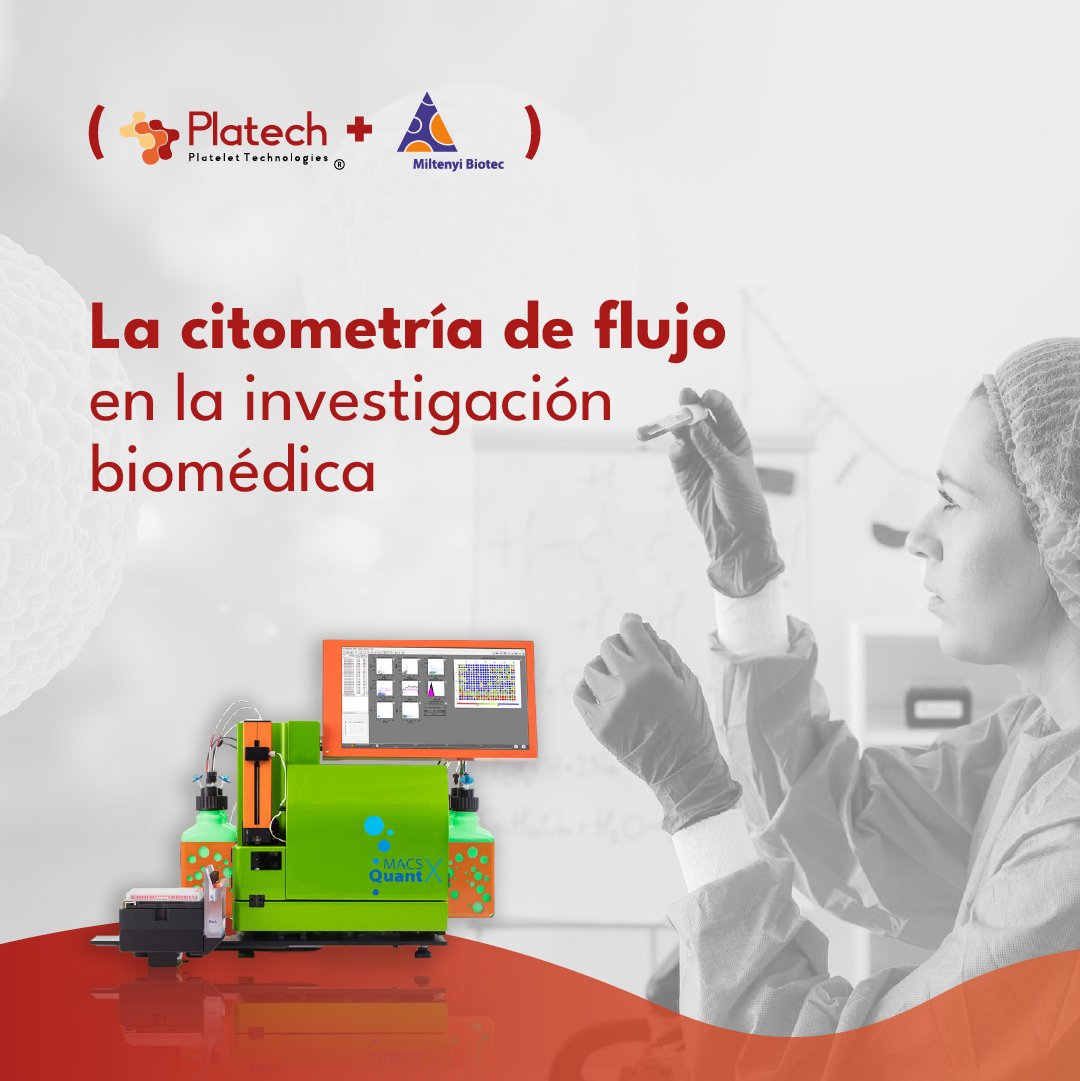 Platech_Chile's tweet image. ¡En #Platech te ayudamos a transformar tus estudios biomédicos con la gama de citómetros de flujo de @Miltenyibiotec!

✅Compacidad, automatización y rendimiento en un solo equipo.

💻  Ingresa a platech.cl/es/miltenyi-bi… para más info.

#medicina #science #ciencia #salud #chile