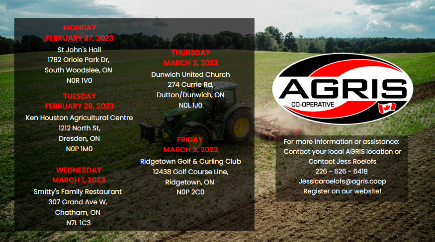 Are you Connected?  Join <a href="/agris_coop/">AGRIS Co-operative Ltd.</a> &amp; <a href="/FieldViewCanada/">FieldView Canada</a> on one of the dates below from 9-11am for our Spring Tech Days! Visit our website, talk to your CSS or message me to register!