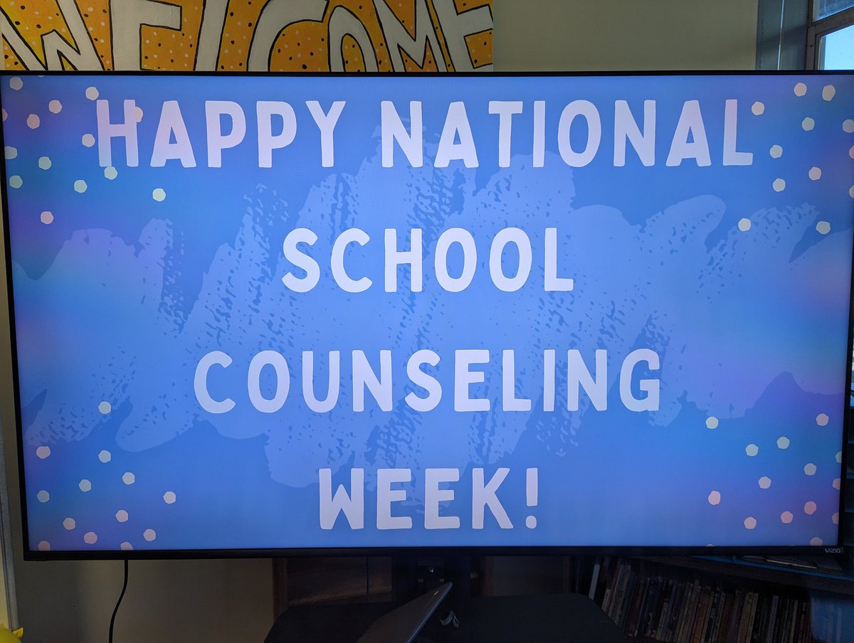 mssitesvida's tweet photo. National School Counseling Week 2023! Bringing awareness to our profession and why we matter. #WeAreVIDA #schoolcounselorsmatter @VIDASHARKS https://t.co/BYvAkN6Xre