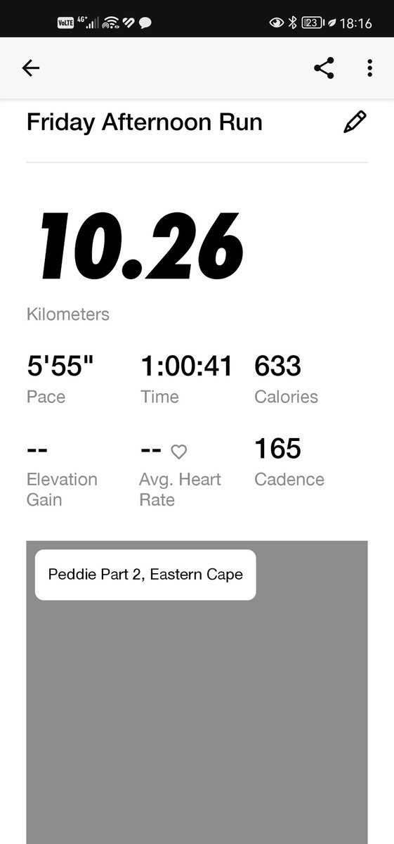 My target was to complete 10km within an hour and I did with 59 minutes then I stopped at 10.26km
#EveningRun
 #RunningWithSoleAC
#FetchYourBody2023 #RunningWithTumiSole
#OwnRaceOwnPace
#IPaintedMyRun