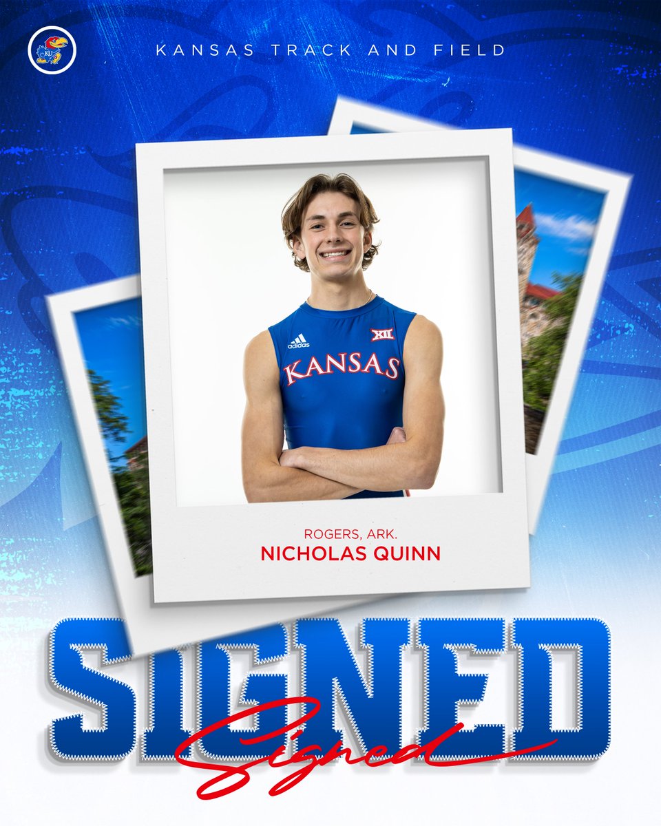 𝙒𝙚𝙡𝙘𝙤𝙢𝙚 𝙩𝙤 𝙆𝙖𝙣𝙨𝙖𝙨, 𝙉𝙞𝙘𝙝𝙤𝙡𝙖𝙨!

#KUtrack #RockChalk