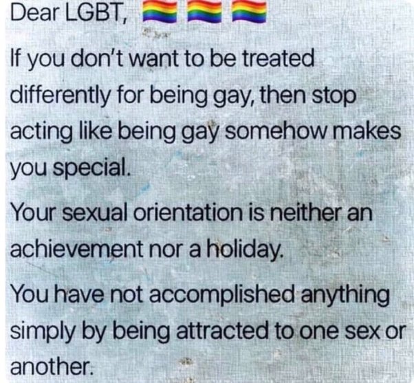 bushitler's tweet photo. Do you agree?

#lgbtq #pridemonth #diversity #democrats #bidensamerica #cnn #msnbc #LisaxCelineWinter23 https://t.co/MEKhD4IGtj