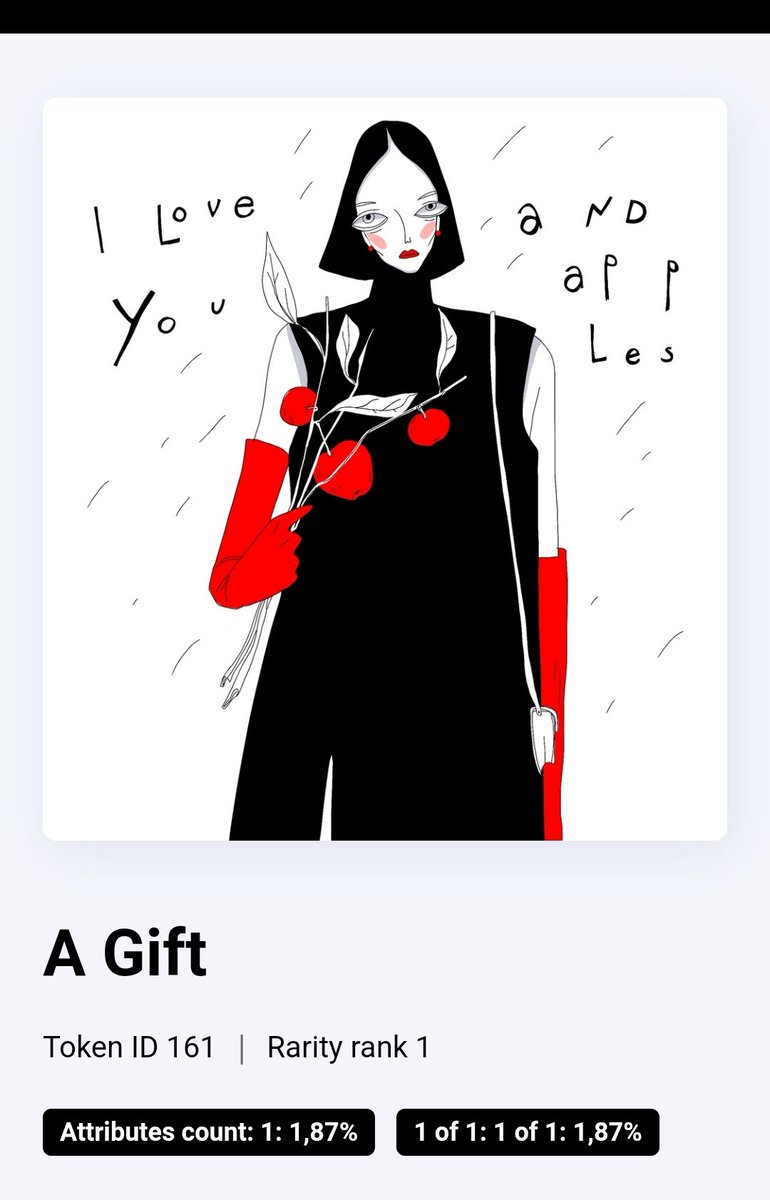 Some lucky guy has already found one 1/1. 

Mint in live

Pomme D'Amour

12FTM - 450 Supply

pommedamour.netlify.app

love is in the air

$FTM #NFTCommunity #NFT #ValentinesDay