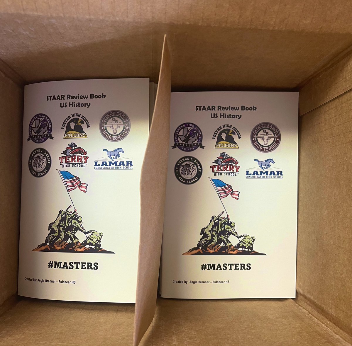When your 🔥 <a href="/LCISDSS/">Social Studies LCISD</a> team drops off your STAAR Review Books &amp; then 24hrs later you catch some of your students digging in on them <a href="/WeAreGRHS/">@WeAreGRHS</a> it’s a good day! Thankful for the resource &amp; thankful to some studious students! #GreatDayToReview #WeAreGR #Masters