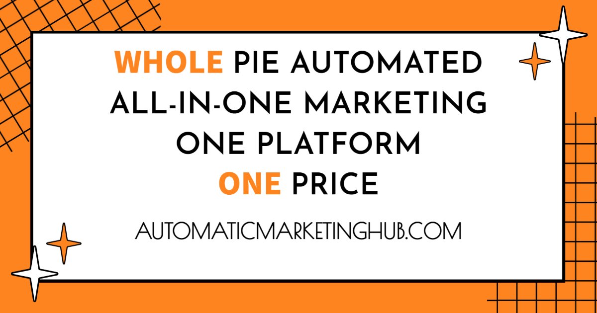 supportforweb's tweet image. It's a no-brainer! One platform all of your marketing needs one affordable rate taken care of at automatedmarketinghub.com
