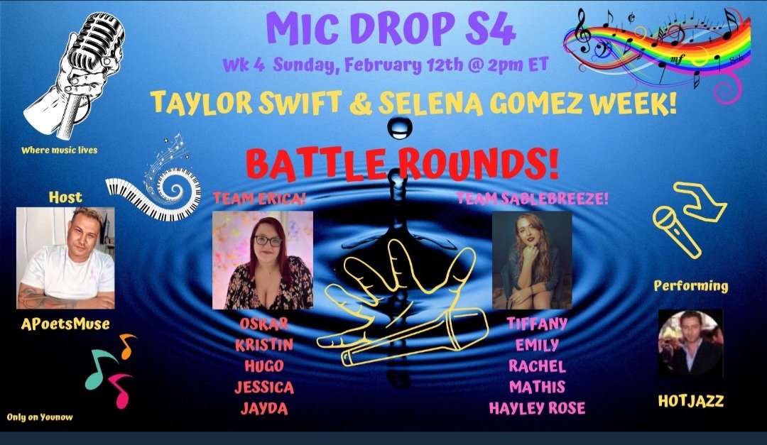 Lisa5mtl's tweet photo. Who's ready for some amazing battle rounds!! 
@apoetsmuse @SableBreeze @EricaHumblee @thebryanempire @MwMediaYounow @YouNow https://t.co/QekWkj199w