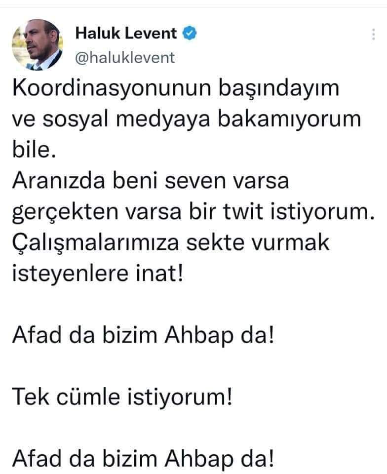 VKengeroglu's tweet photo. Afad da bizim
Ahbap da bizim https://t.co/0TdIV9A8dq