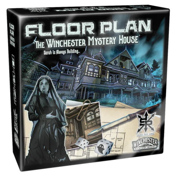 SourcePtGames's tweet image. The Winchester Mystery House is ready for you to explore and build in board game fashion! This roll-and-write will tug at the heart (and spine) of every horror fan at the table.

sourcepointpress.com/products/floor…
