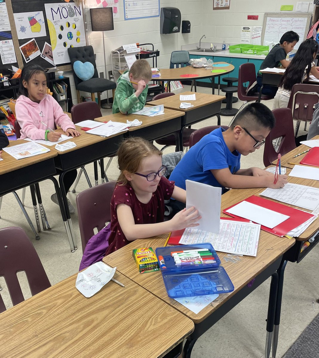 We love writing fairytales. We finished writing our stories, and published them into a book. Then they read their stories on flip grid and created a world to match their story on Minecraft. Can’t wait for the publishing party. <a href="/CherokeeSchools/">Cherokee Co. Schools</a> <a href="/R_M_Moore_Elem/">R M Moore</a> <a href="/Matt_Kimbrell68/">Matt Kimbrell</a>