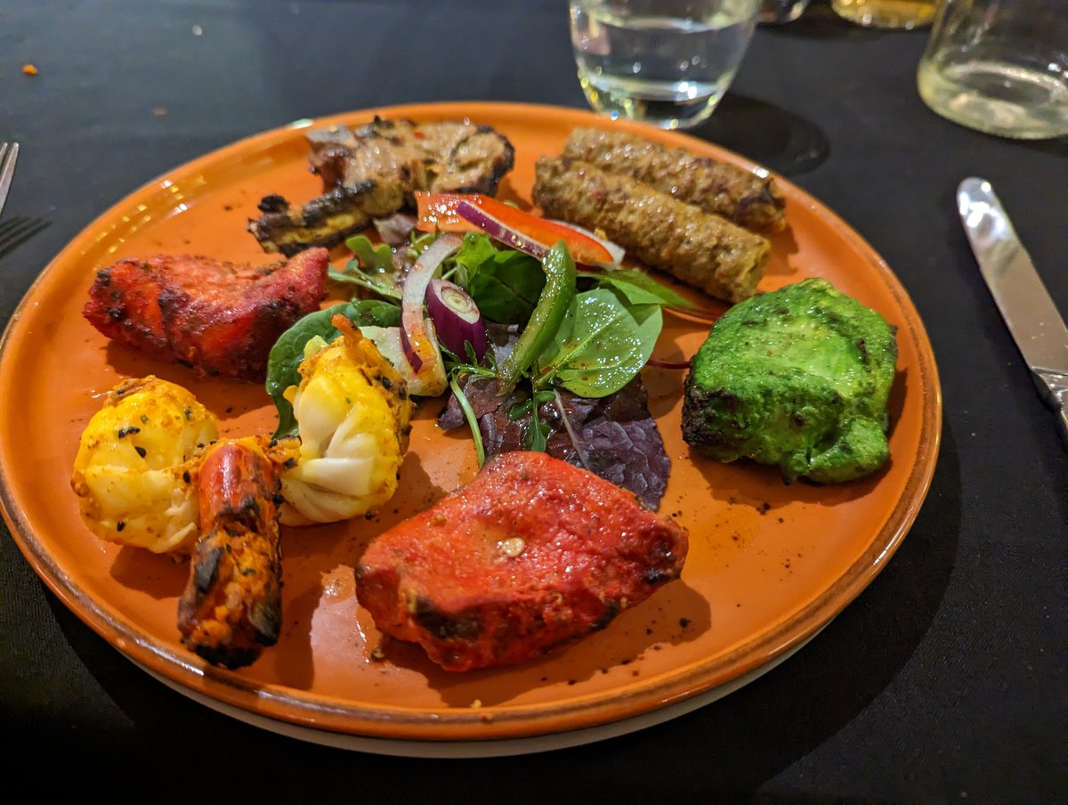 alecfrusher's tweet photo. Mixed grill at @TheCumin tonight 😍🔥 https://t.co/o9TNy4hRcx
