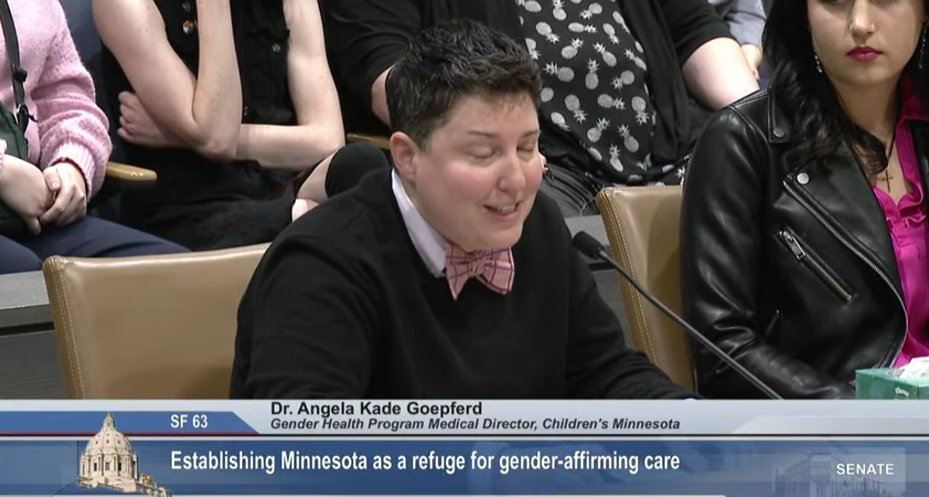 Aliveness Project (@alivenessmn) on Twitter photo "I am here as a kid expert so I can tell you the difference between high-quality scientific evidence and false claims."
<a href="/childrensmn/">Children's Minnesota</a>
#transrefuge #mntrans #LGBTQIA #minnesota #mnlegislature #mnlegis #transgender #mnsenate #wearealive #lgbtqmn #TransRightsAreHumanRights "I am here as a kid expert so I can tell you the difference between high-quality scientific evidence and false claims."
<a href="/childrensmn/">Children's Minnesota</a>
#transrefuge #mntrans #LGBTQIA #minnesota #mnlegislature #mnlegis #transgender #mnsenate #wearealive #lgbtqmn #TransRightsAreHumanRights