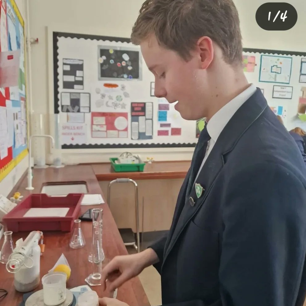DerbyHighSTEM's tweet photo. Mrs. Swallow and the Y8s have been working very hard on their Bonze CREST Awards. What great scientists they are @CRESTAwards @DerbyHighSchool https://t.co/1dIMhXY4Hj
