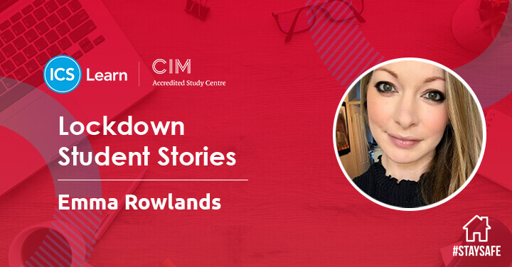 ICSLearn's tweet photo. Emma decided to use her time lockdown to enhance her freelance marketing career by studying a CIM Level 4 Certificate with ICS Learn.
#icslearn #onlinelearning #CIM #marketing
https://t.co/2TgrE1ebe4 https://t.co/ndh1yn6jiB
