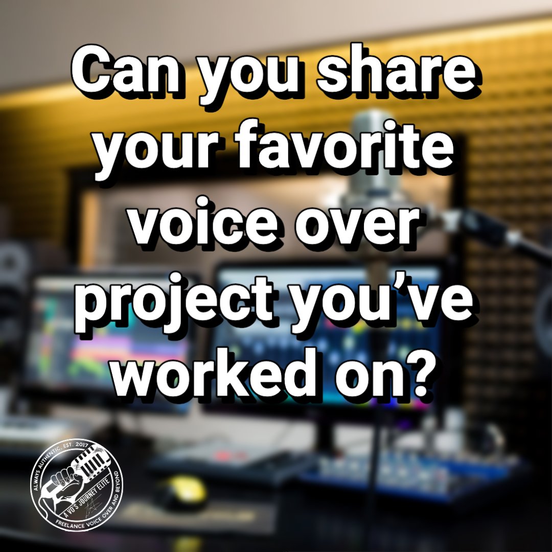 AVOsJOURNEY's tweet image. We want to know - Comment Below :) 

#VoiceoverArtist #VoiceoverTalent #VoiceoverLife #VoiceoverCommunity #VoiceoverWork #VOArtist #VOTalent #AudiobookNarration #CommercialVoiceover
