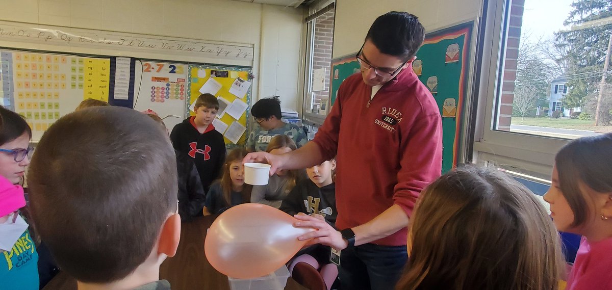 Exploring static electricity, Newton's Cradle and reviewing Fact Families! We had a great week! 🙂 <a href="/HopewellES/">Hopewell Elementary School</a> <a href="/Dr_BethHoffman/">Beth Hoffman</a>