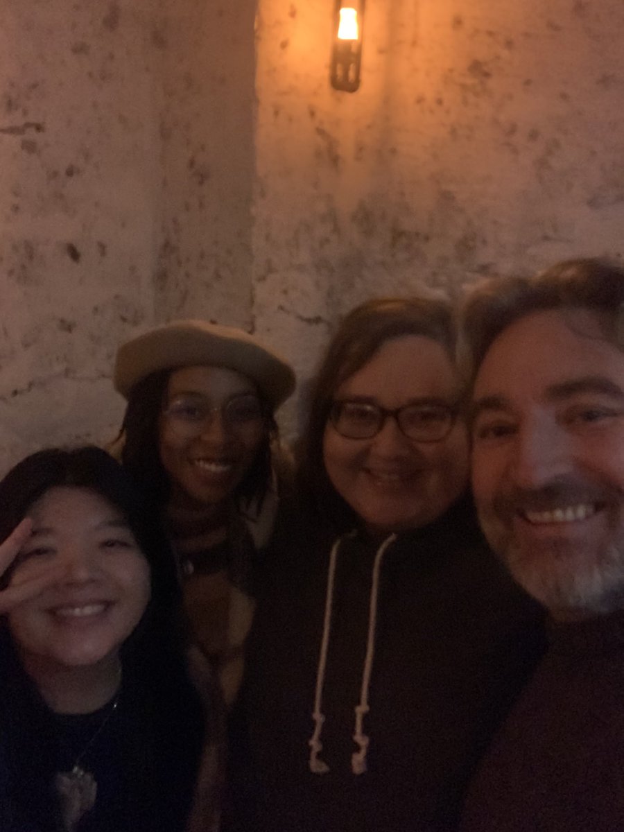 Nashville, California and New York City representing the USA, watching ‘A Dram O’ History’ <a href="/LostClose/">The Lost Close</a> a very charming, enthusiastic audience.🥃👍🏻