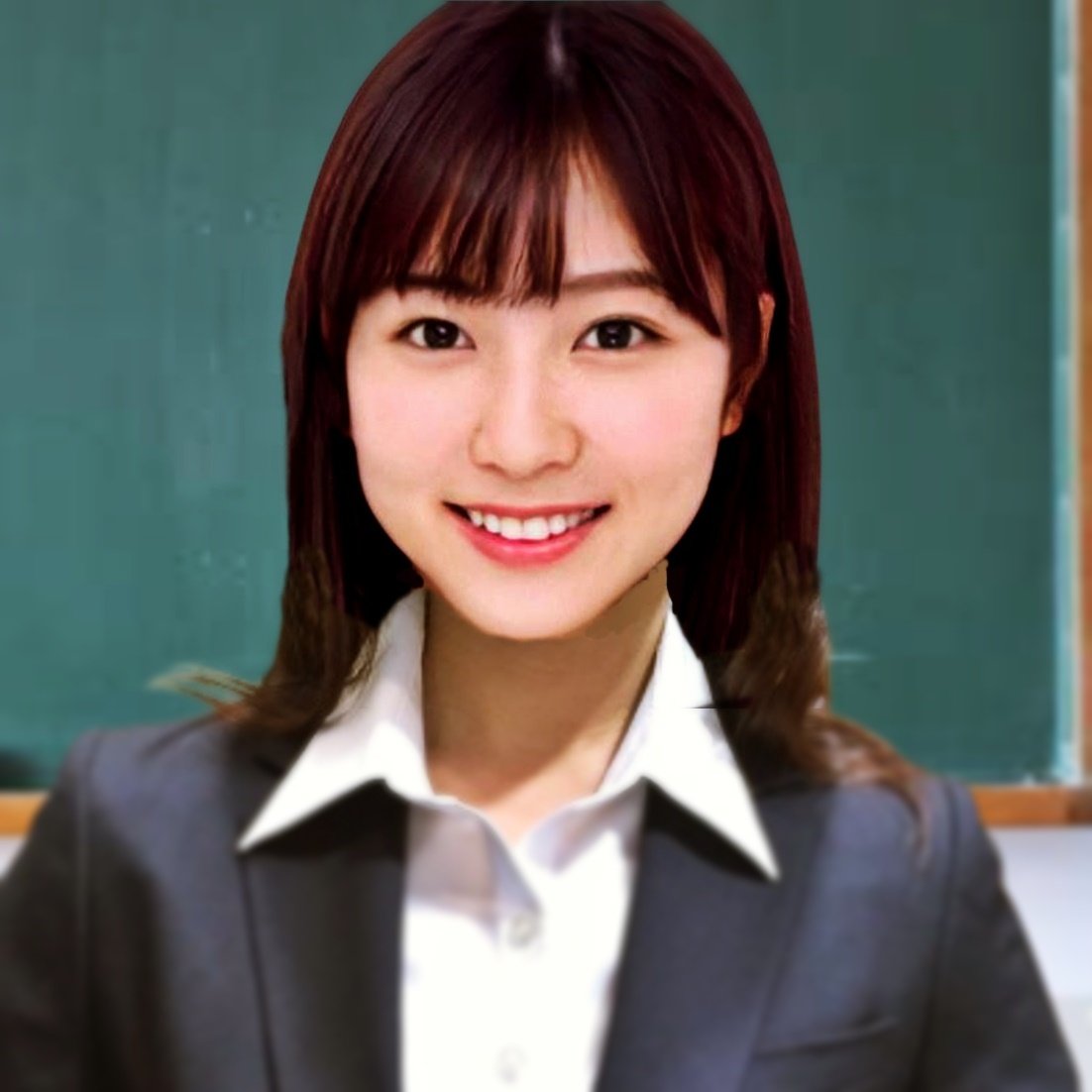 AiEzora's tweet photo. #AIart 
#六本木SN
#FaiCE というアプリを使って
#東方ユウキ の実写化イメージを画像生成（左）
（30枚の写真からイメージした顔に何%似てる、似てないの直感的判断で顔が作られる）
次に #FaceMega という #DeepEffect で動画化
どちらかといえば #栗原アズサ のイメージに近いようなものが出来る https://t.co/jXVj1Xfr6m